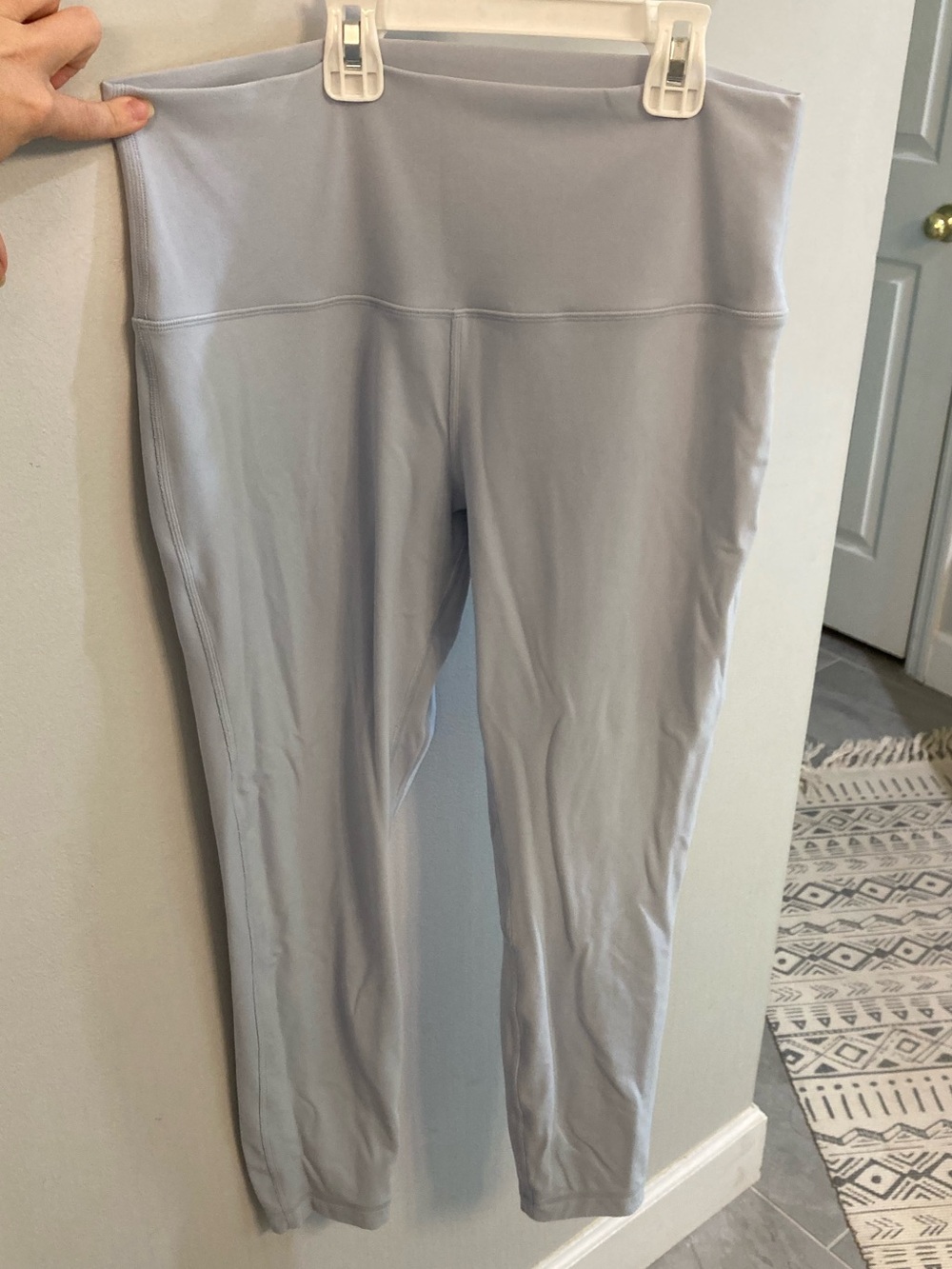 Lululemon Align Women's Light Blue High-Rise Ankle length Leggings size 12 - Picture 2 of 6